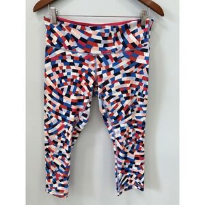 Lululemon Wunder Under Cropped Leggings Women's Size 10 Capoeira Activewear